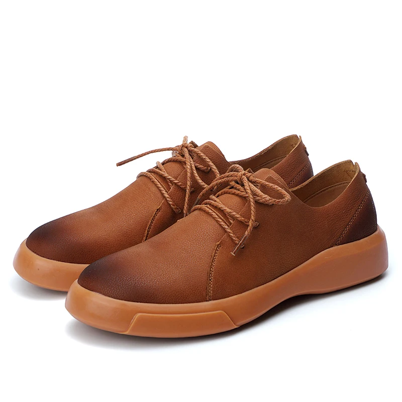 

Spring Fashion Docksides Boat Shoes England Flats Luxury Brand New Genuine men leather casual shoes stock