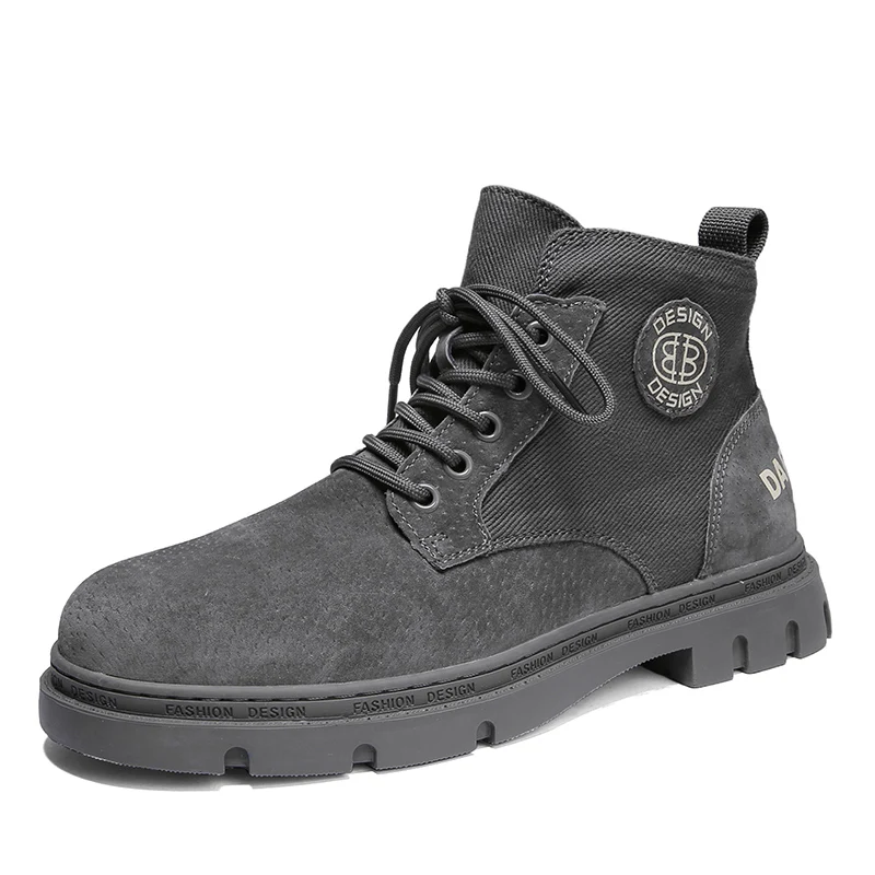 

New arrivals high-top Martin boots fashionable street shoes British casual outdoor boots for men, Optional