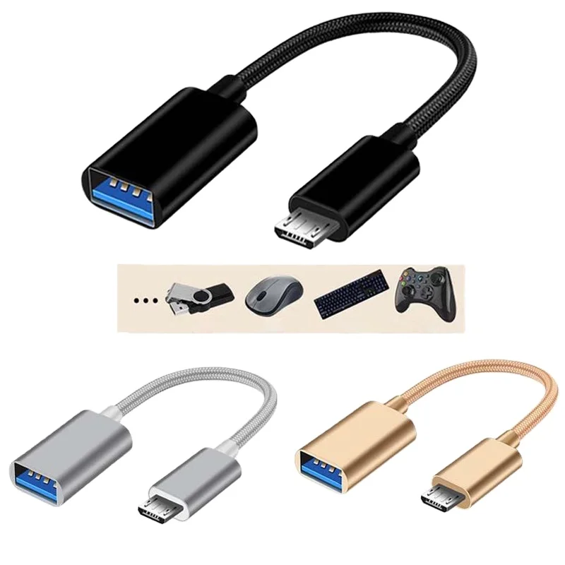 

Type C OTG Adapter Cable USB Type C Male to USB Female OTG Data Cord Adapter for Samsuang for Huawei for Xiaomi