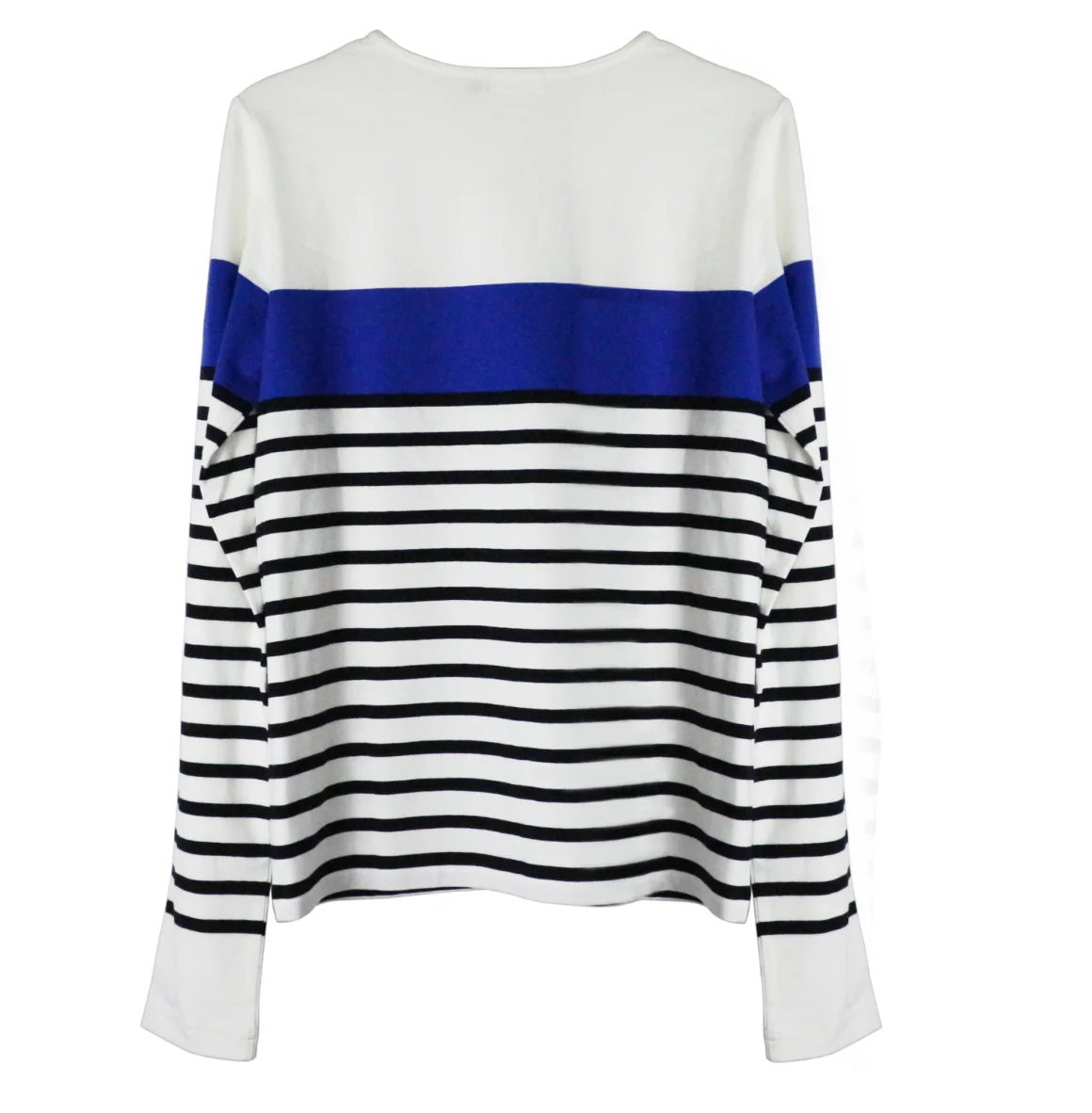 Custom Brand Crew Neck Cotton Yarn Dye Jersey 190gsm Women's Long Sleeve Tshirt For Lady Buy