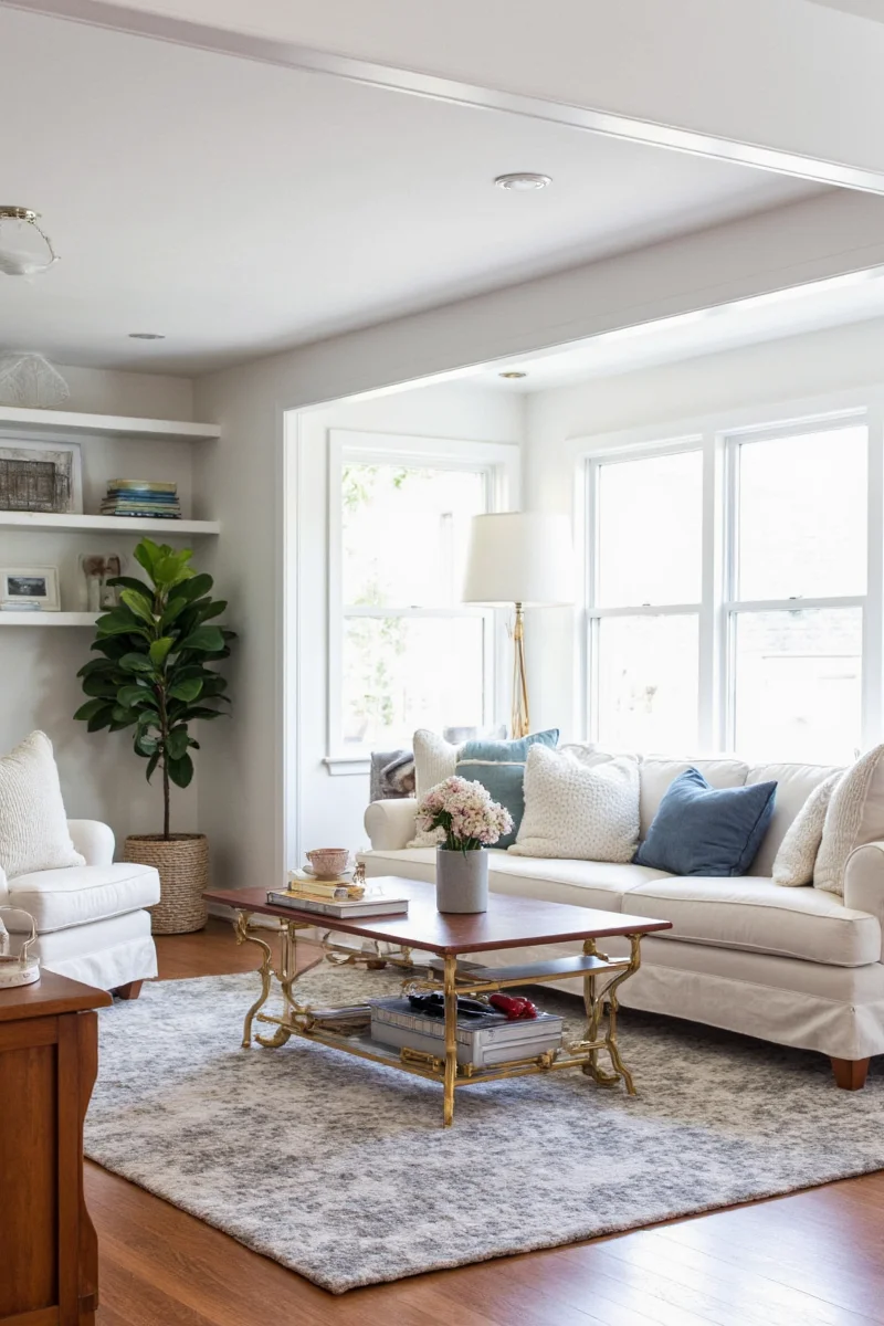 Final makes room setup with all elements combined