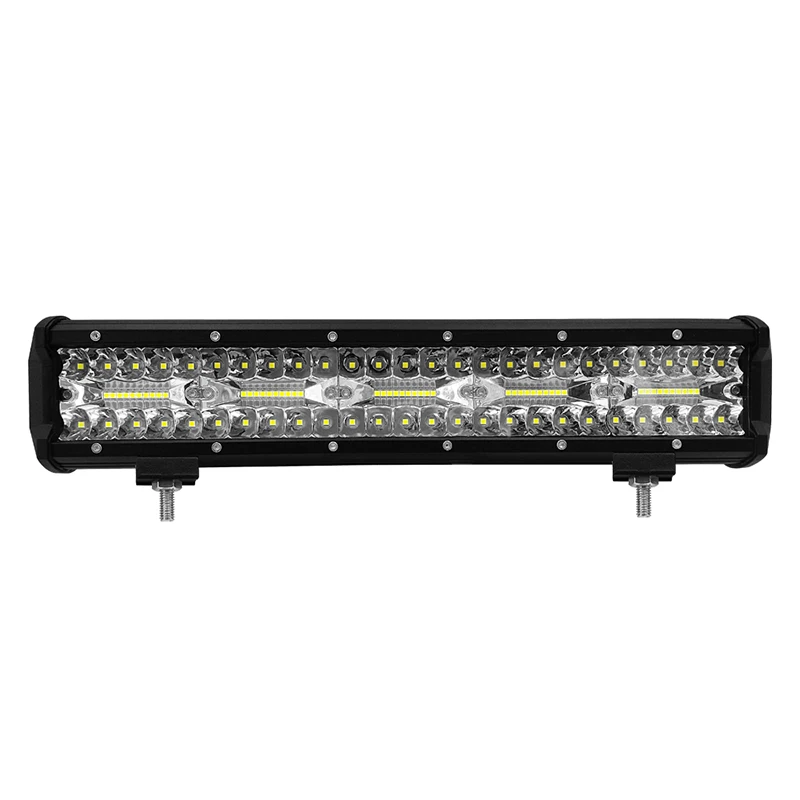 

15 inch 300W Triple Row Spot Flood LED Light Bar Waterproof LED Work Diving Lights for Off Road Jeep ATV AWD SUV 4WD 4x4 Pickup