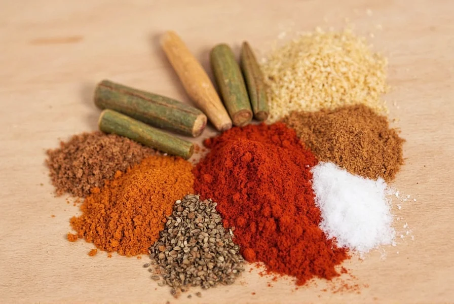 Close-up of spice label highlighting gluten-free certification
