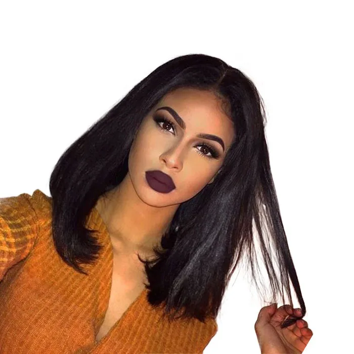 

Raw Indian Unprocessed Virgin Human Hair Lace Wig Products Private Label