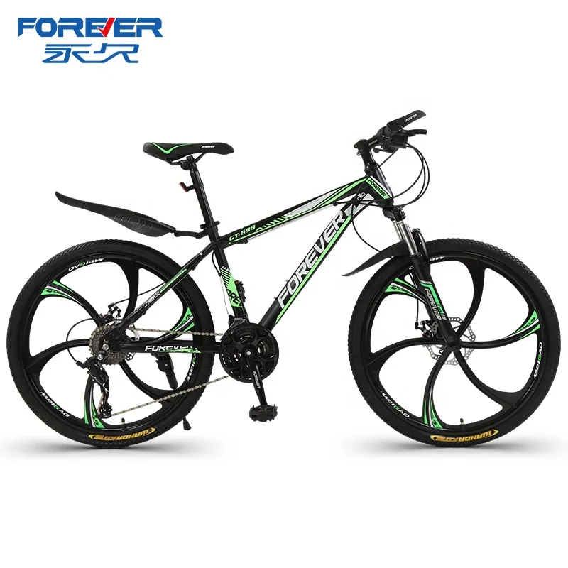 

FOREVER Chinese Cheap 24/26 inch 30 speed 6 cutter wheel mountain bike for student or adult
