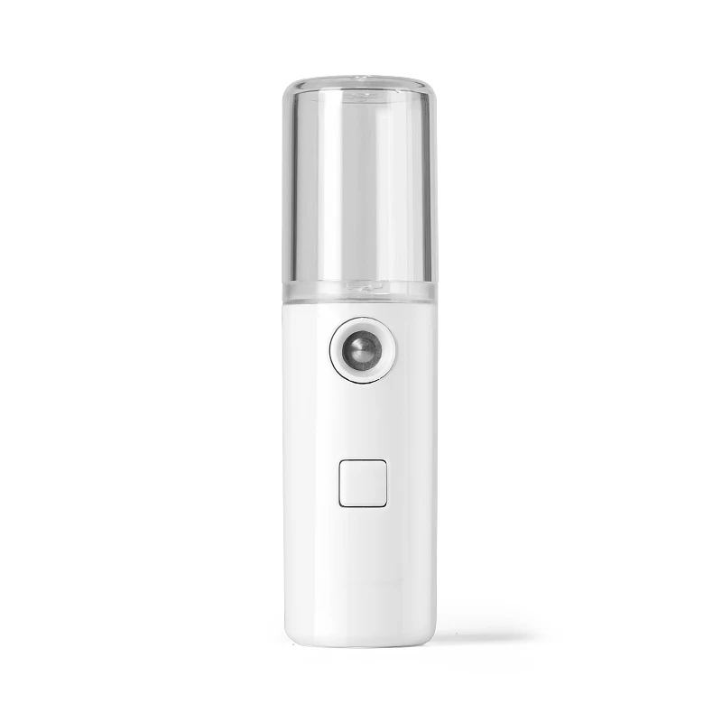 
2020 Hot Sales 30ML Handy Handheld Facial Steamer USB Water Milk Alcohol Automatic Portable Mini Nano Mist Sprayer 