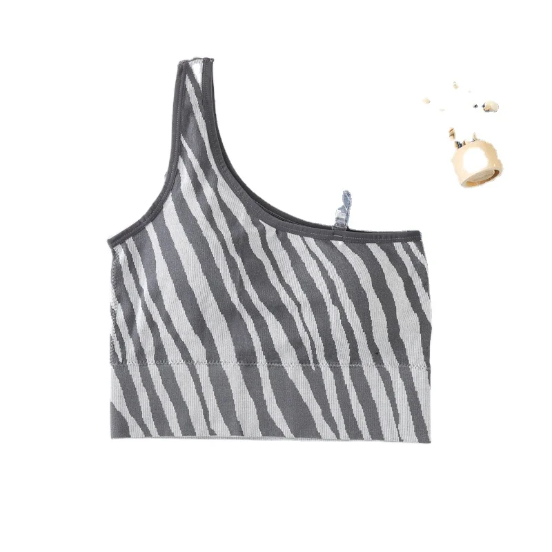 

2021 Hot Selling Sexy Lens One-shoulder Women's CHAINMAIL ONE SHOULDER Vest Hot Girl Street Style