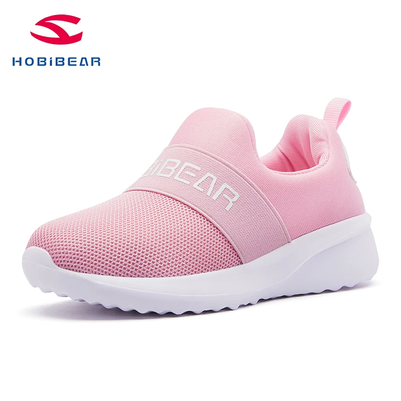 

HOBIBEAR 2021 Stock Wholesale Custom Fashion boy Kids Shoes PU Outsole Sneaker Running Sports Shoes