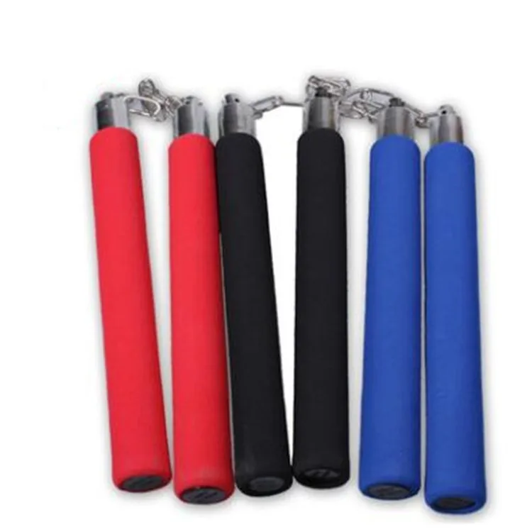

Training nunchakus EVA Nunchakus fitness equipment sponge nunchakus, Red