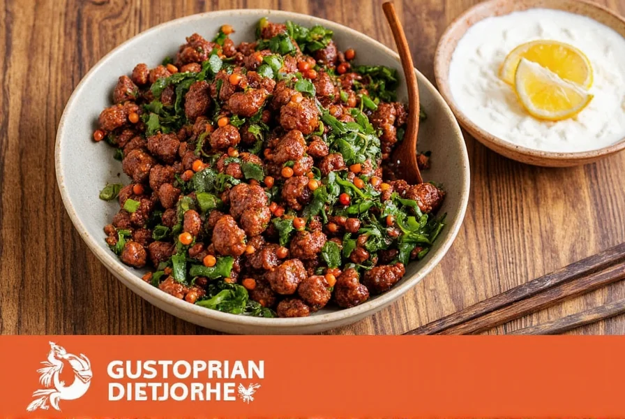 Platter of dishes with Sichuan peppercorn