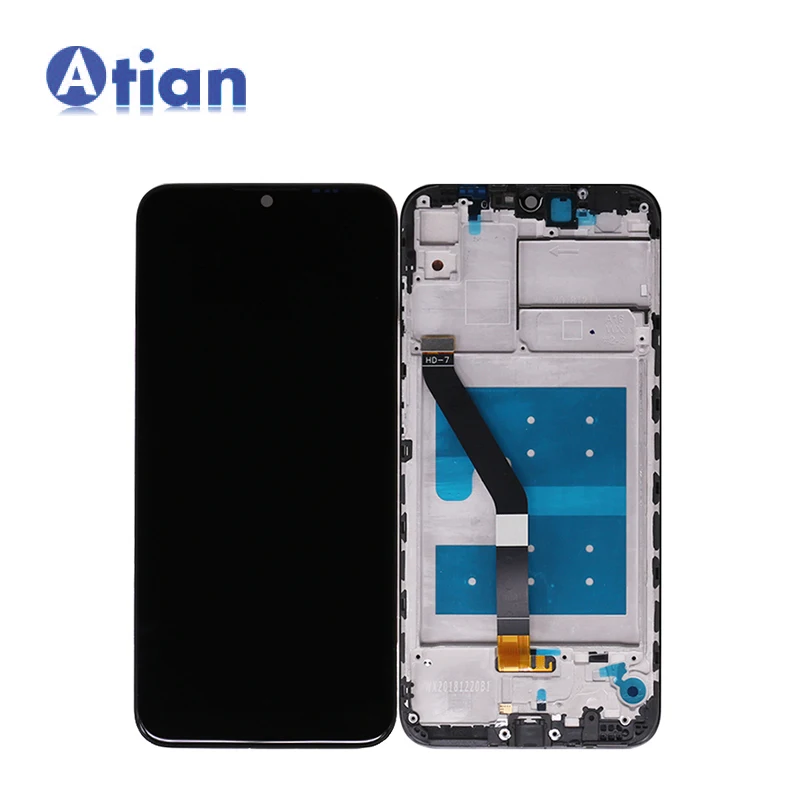 

For Huawei Y6 2019 LCD Y6 Pro 2019 Y6 Prime 2019 MRD-LX1F LCD Display Touch Screen Digitizer with Frame Assembly Replacement, Black