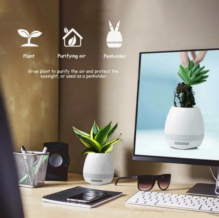 Colorful breathing light portable small subwoofer waterproof bluetooth speaker - ANKUX.COM