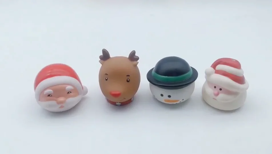 Navidad Dear Shape Soft Plastic Christmas Decoration Ornament Gifts Pvc