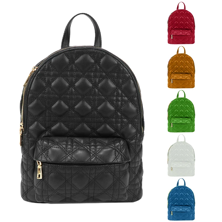 

Wholesale Cute Women Fashion Designer Famous Brands Hot Selling Custom Mini Waterproof Women Pu Leather Day Backpack