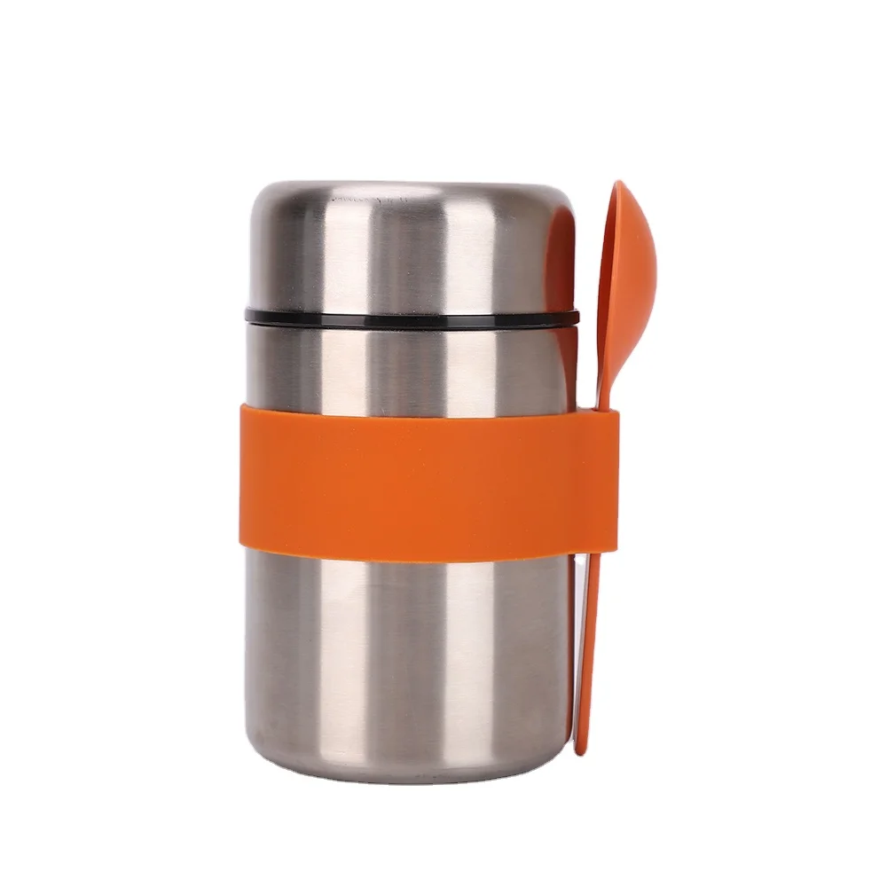 

Eco-Friendly 400ML Food Flask Children Lunch Box Food Container With Insulated Soup, Customized color