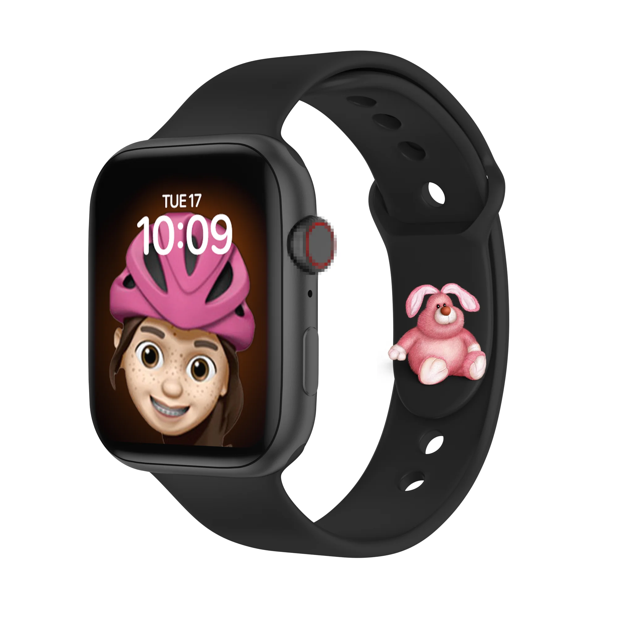 

Ready to Ship Smart Watches New Arrivals 2020 Series 6 IOS IWO Men Black Rose Gold FK88 Smart Watch