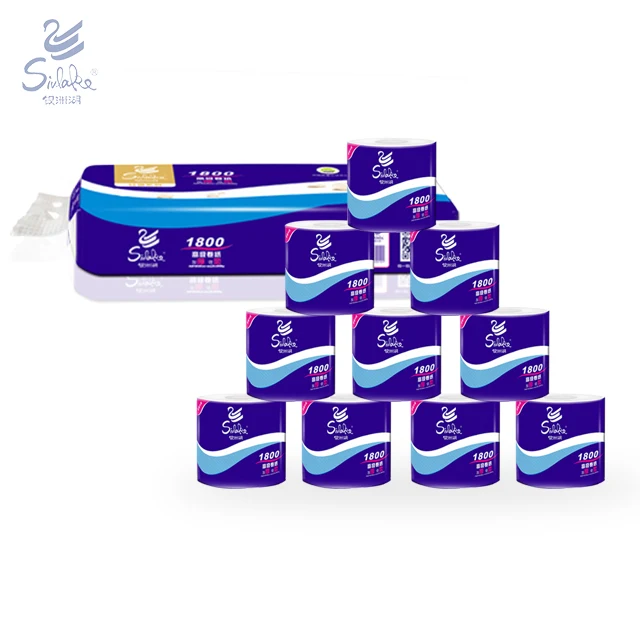 

Virgin Wood Pulp soft toilet roll tissue paper