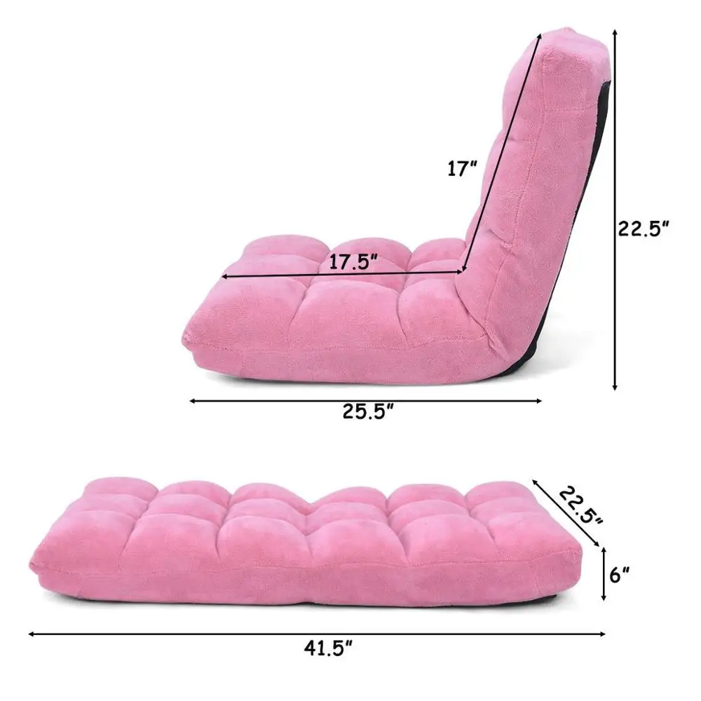 
Factory Price Tatami Sofa Lazy Cushion Dormitory Chair Lounge Chair Bed Back Support Sofa 