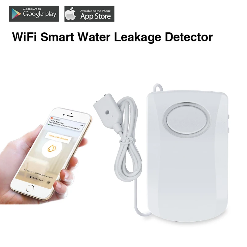 smart wireless tuya zigbee wifi water leak detector equipment enclosure - ANKUX.COM