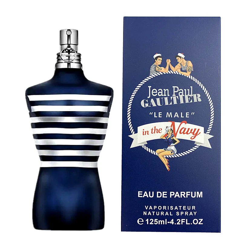 

Men's perfume 125ml original perfume LE MALE good smelling body spray long-lasting fragrance cologne EAU de parfum