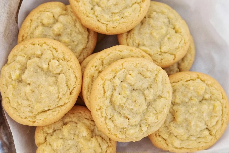 Perfectly baked cardamom cookies arranged on a vintage ceramic plate with coffee cup
