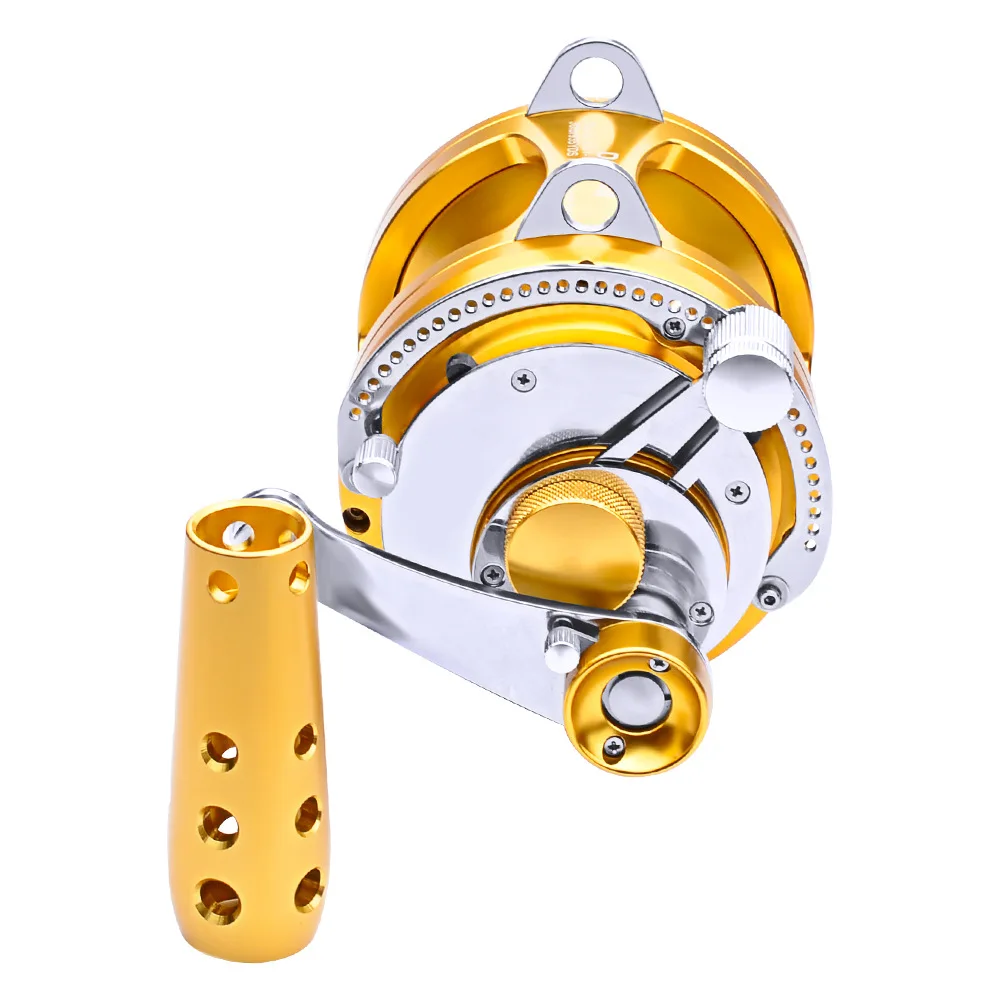 

All metal raft fishing reel fly fishing reel one-way slow swing iron drum fishing reel DG30-50, 1colors