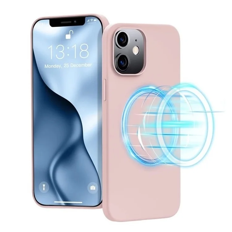 

Direct Selling Fashion Customer Logo Shockproof Liquid Silicone With Magnetic Ring For Iphone 13 Pro Phone Case