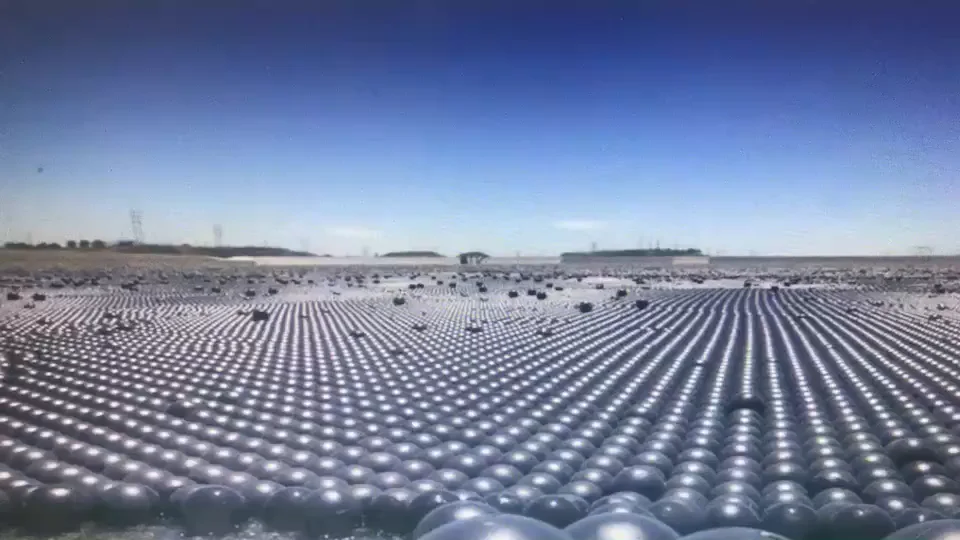 Hdpe Black Plastic Floating Hollow Ball Plastic Shade Ball For Prevent