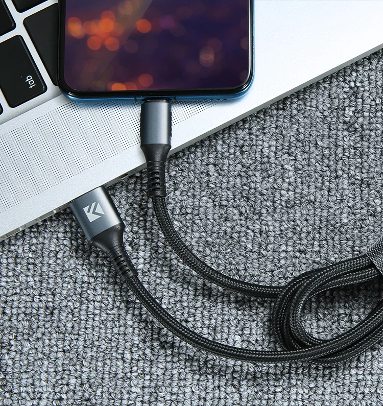 DHL Free Shipping China Manufactures Products FLOVEME 5A Nylon Braided Data Cable Usb Type C Fast Charging Cable - ANKUX.COM