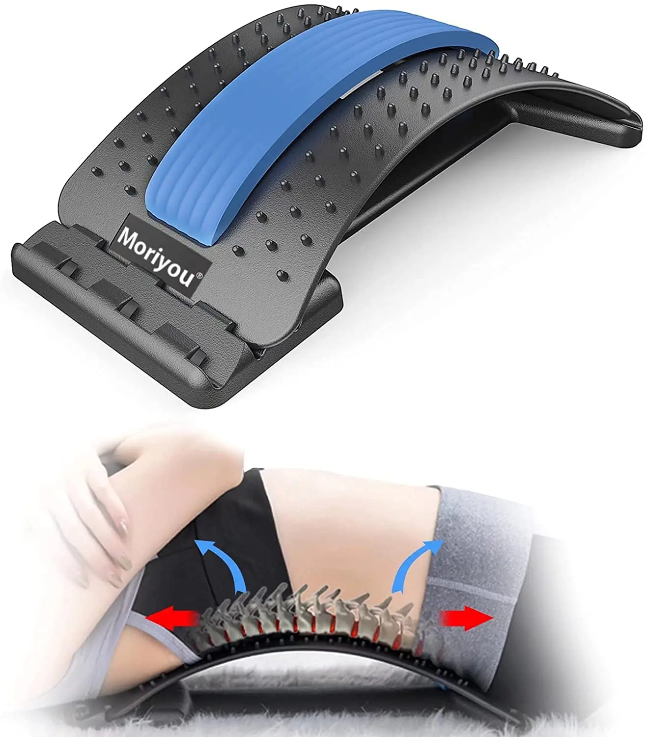 

Adjustable High Quality Back Massage Muscle Stretcher Back Lumbar Stretcher