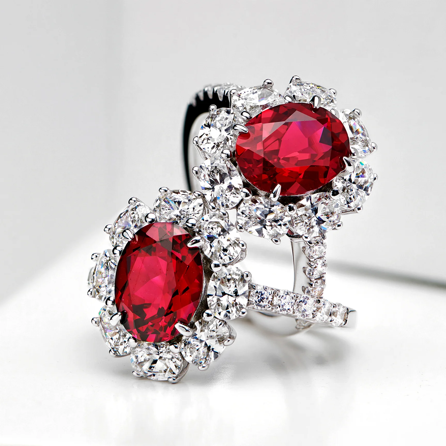 

Gemstone fingers rings women gold finger rings