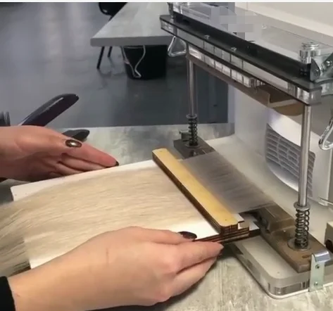 

Ready to ship High quality tape hair machine, Silver