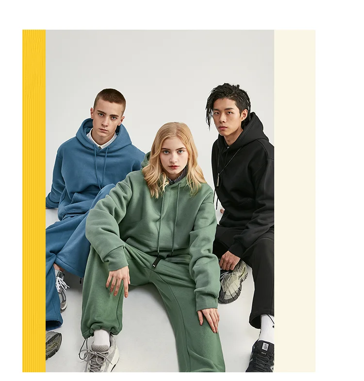 

Color Block Printing White Pullover Logo Embroidered Polyester Cotton Custom Unisex Mens Hoodies, Customized color