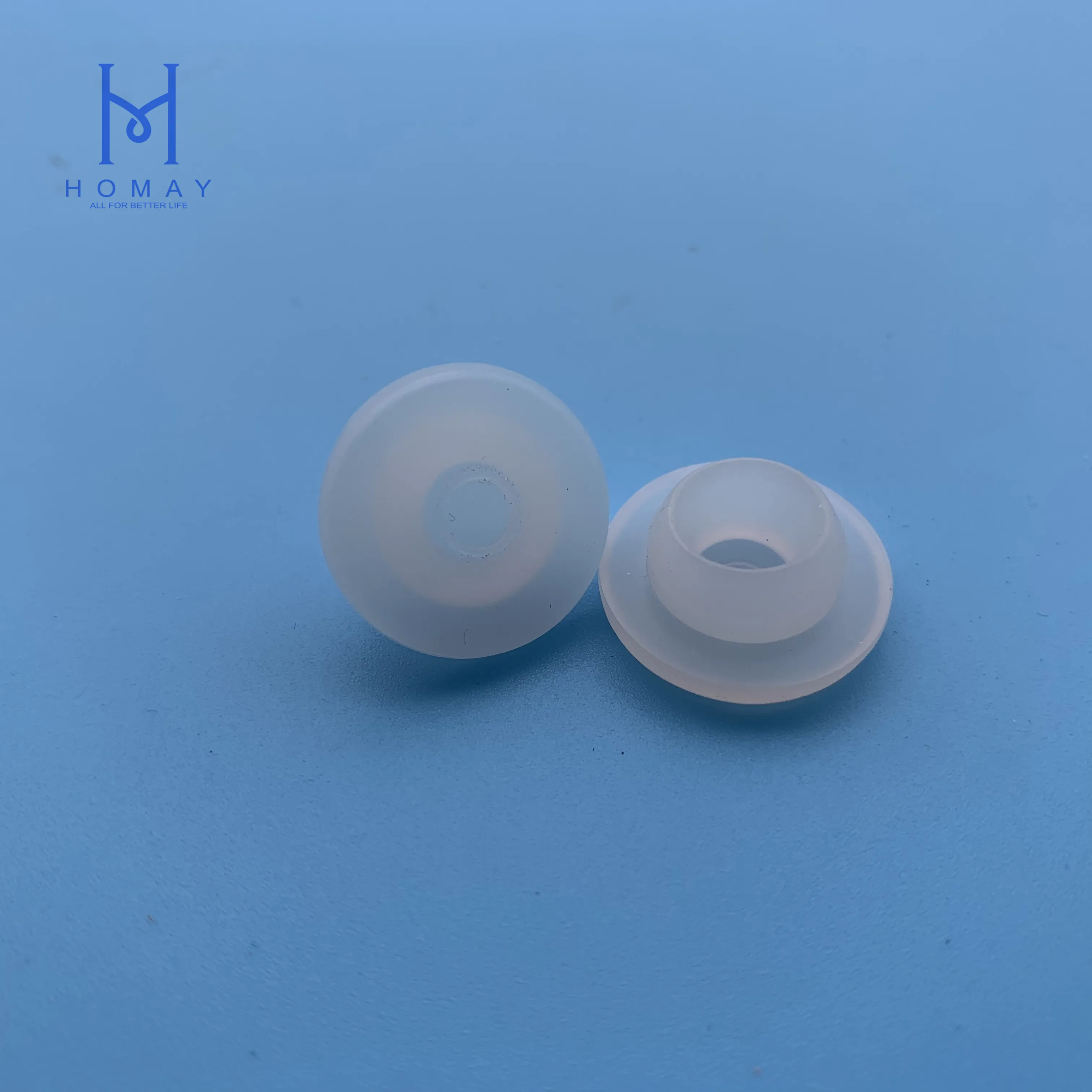 13mm 20mm Red Grey Clear Chloro Butyl Rubber Stopper Clear Silicon