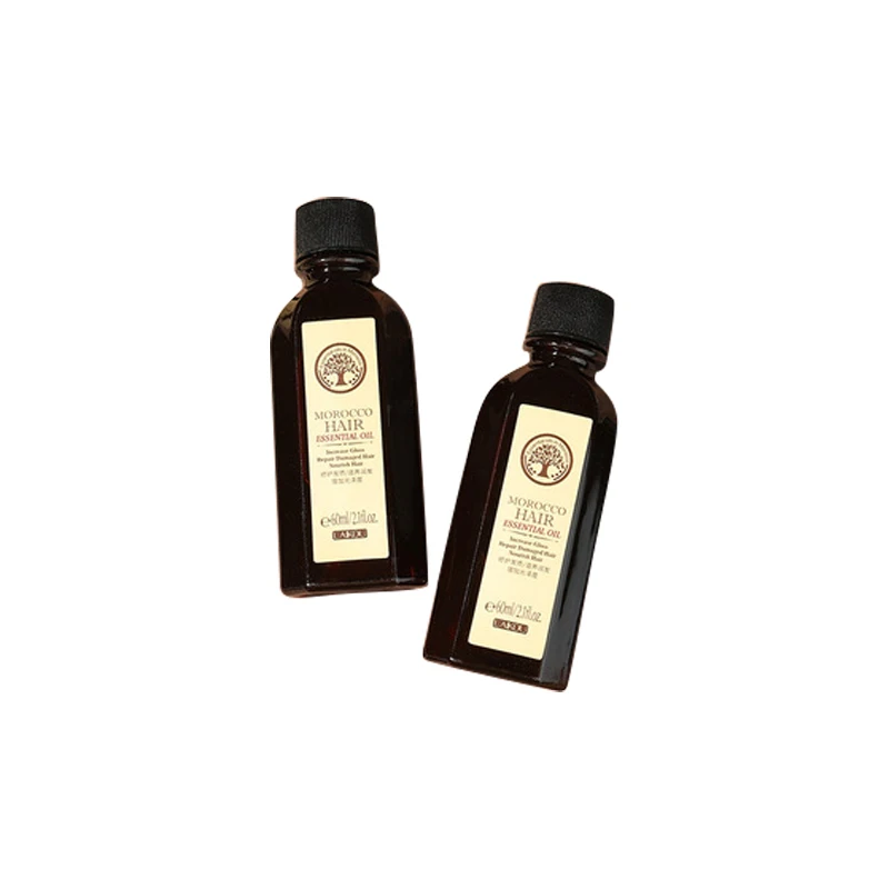 

free shipping LAIKOU 60ml morocco argan repair hair care essential oil Smooth hair drop shipping K1, As photo