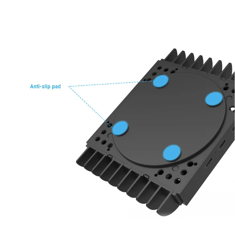 

New Cooling Stand For XBOX Series X Vertical Cooling Fan Station with 3 USB Hub 18 Games Slots, Picture