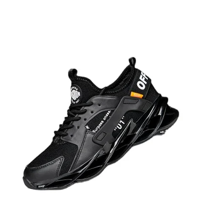 

European And American Hot Style Blade Men's Shoes Versatile Sports Running Breathable Thick-soled Fashion Men's Sports Shoes, Picture