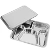 /product-detail/stainless-steel-5-compartment-lunch-box-bento-box-with-cover-fast-food-trays-lunch-tray-62262689020.html