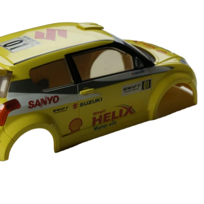 

Yellow racing car shell IW05 BEST CAR RC CAR 1/28 INCLUDE portage