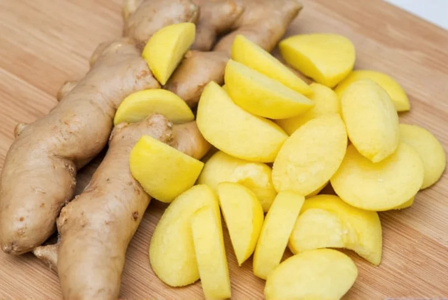 how to mince ginger root