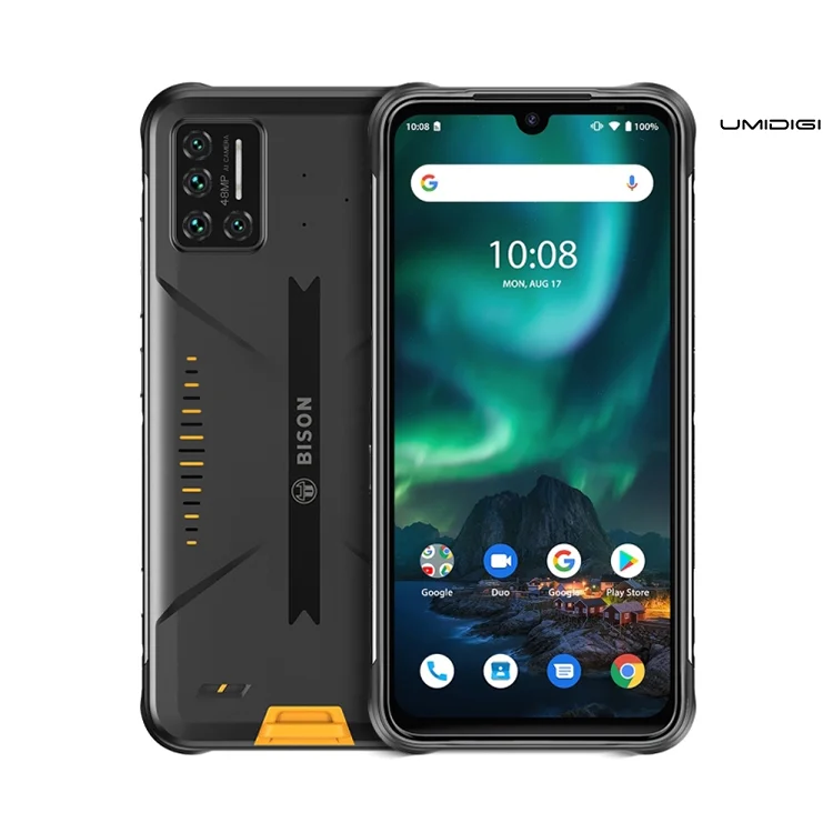 

UMIDIGI BISON IP68 IP69K Rugged Smartphone Waterproof 6.3 inch 6GB 128GB NFC Android Cellphone with Great Price