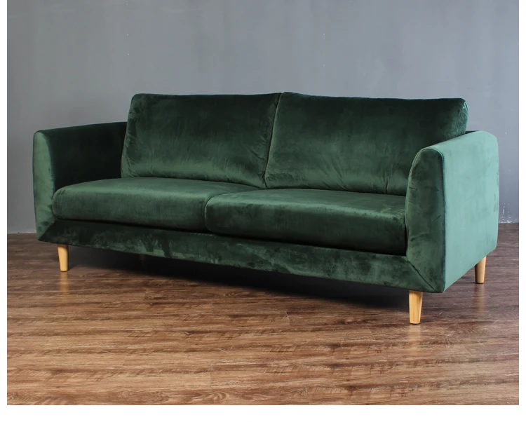 Event furniture modern velvet living room sofa