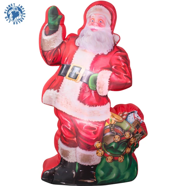 

Outdoor Advertising Inflatable Santa Claus Balloons Snowman Elk Custom Inflatable Holiday Balloon Yard Decoration For Sale