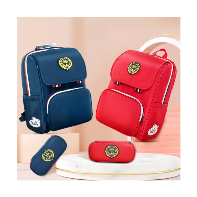 

High quality children daily used unisex school backpack customized waterproof boy girl soft book school bag, Customized color