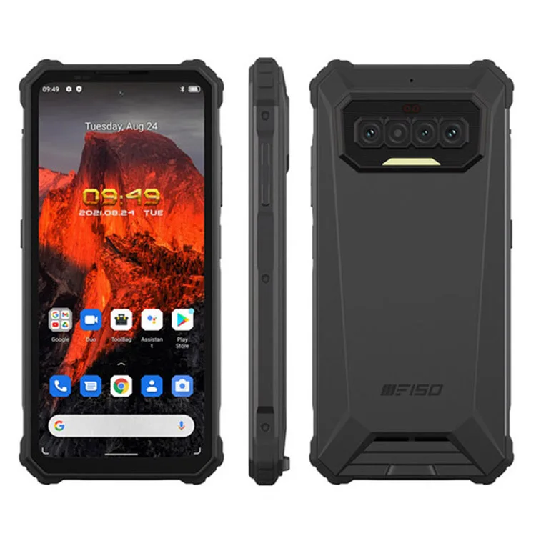 

Night Vision 6.78 inch 8GB+128GB 8300mAh NFC Rugged Phone F150 R2022 Android 11 Smartphone