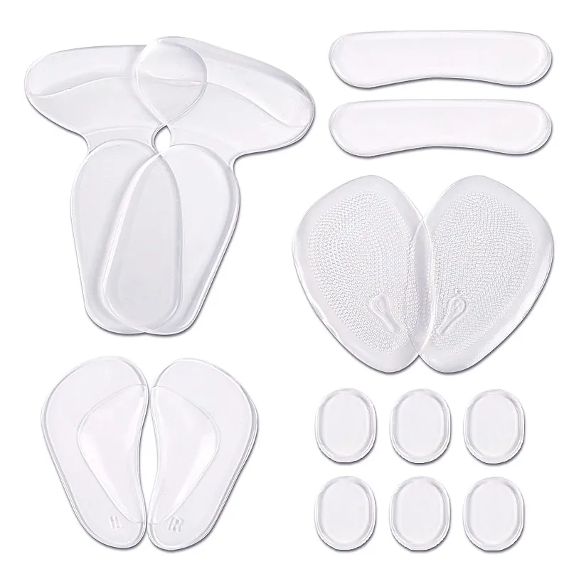 

Heel Cushion Inserts Heel Grips Nonslip Self-Adhesive Silicone Shoe Liners for Preventing Foot Blister and Pain &Loose Shoes