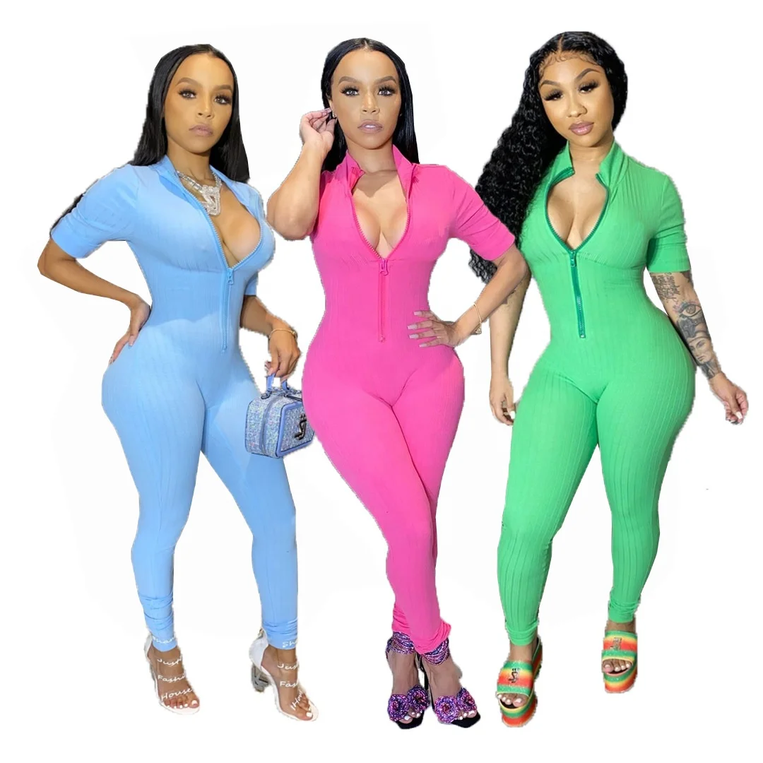 

MT37-6159 fall clothing for women Fitted jumpsuit womens sweatsuit jumpsuits women 2020 jogging suits wholesale