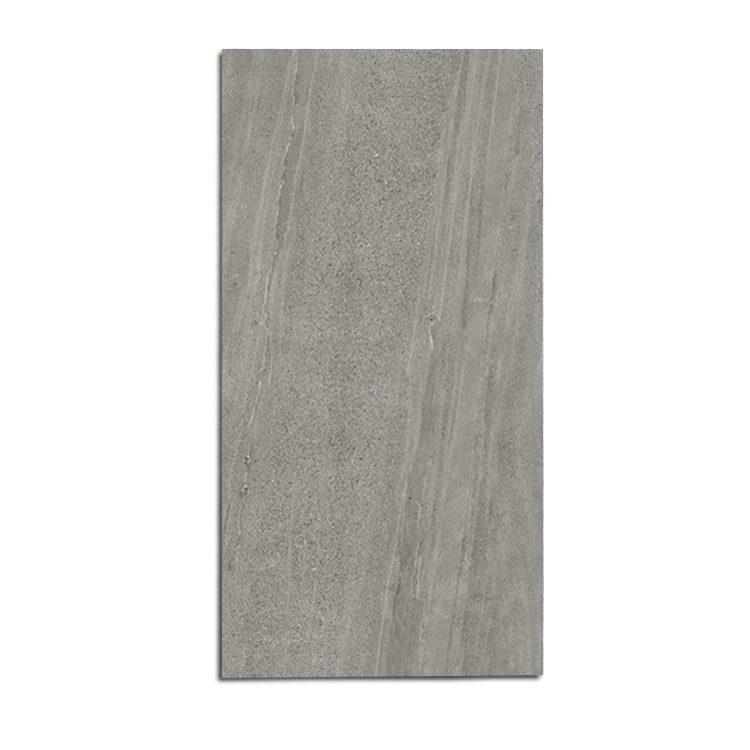 Full body 450x900mm matt porcelain wall and floor grey cement tiles