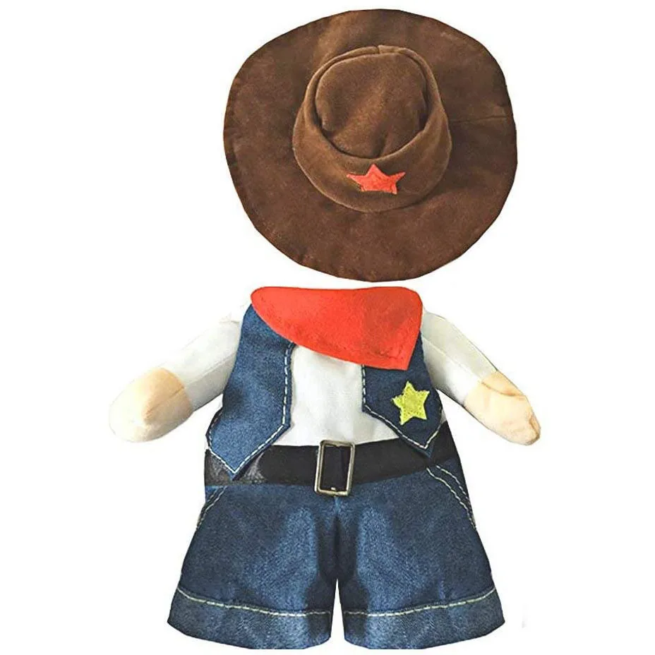 

Amazon Hot Selling Anime Shirt Pet Cowboy Cosplay Costume, Easy To Clean Comfortable Safe Funny Pet Dog Clothes, Multi colors