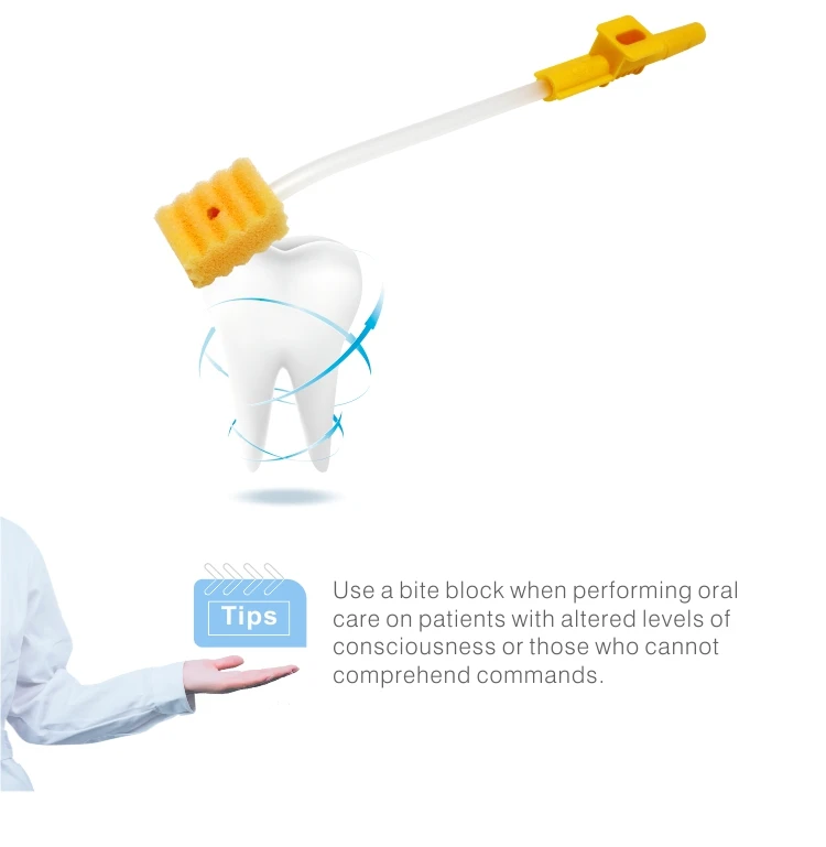 Disposable Icu Suction Toothbrush Sputum Suction Spone Swab System K2